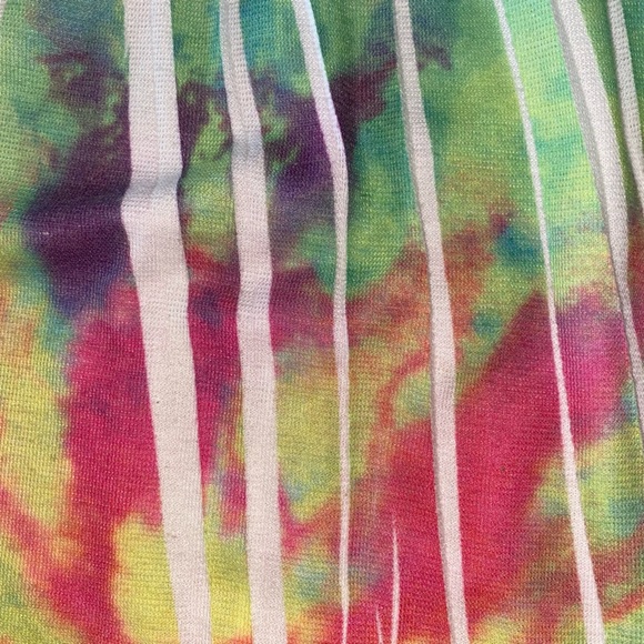 Daniel Benjamin Tie Dye Babydoll Tunic Dress Lg $38 - Picture 6 of 6